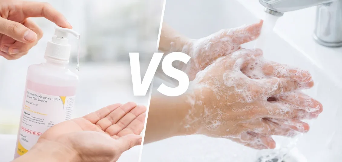 Alcohol Based Hand Rubs vs Hand Wash